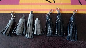 Collection de pompons en simili